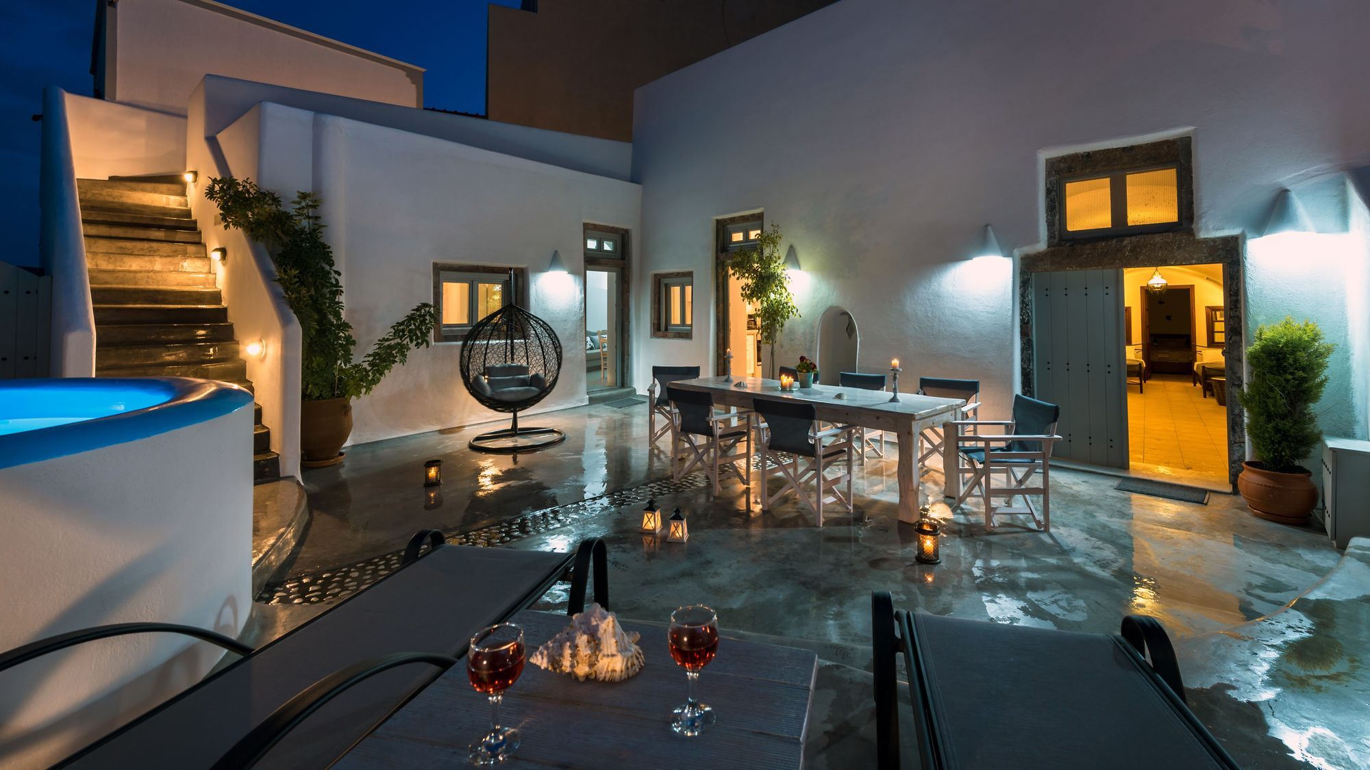 Nereids Villa Santorini メガロホリ エクステリア 写真