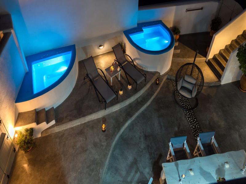 Nereids Villa Santorini メガロホリ エクステリア 写真