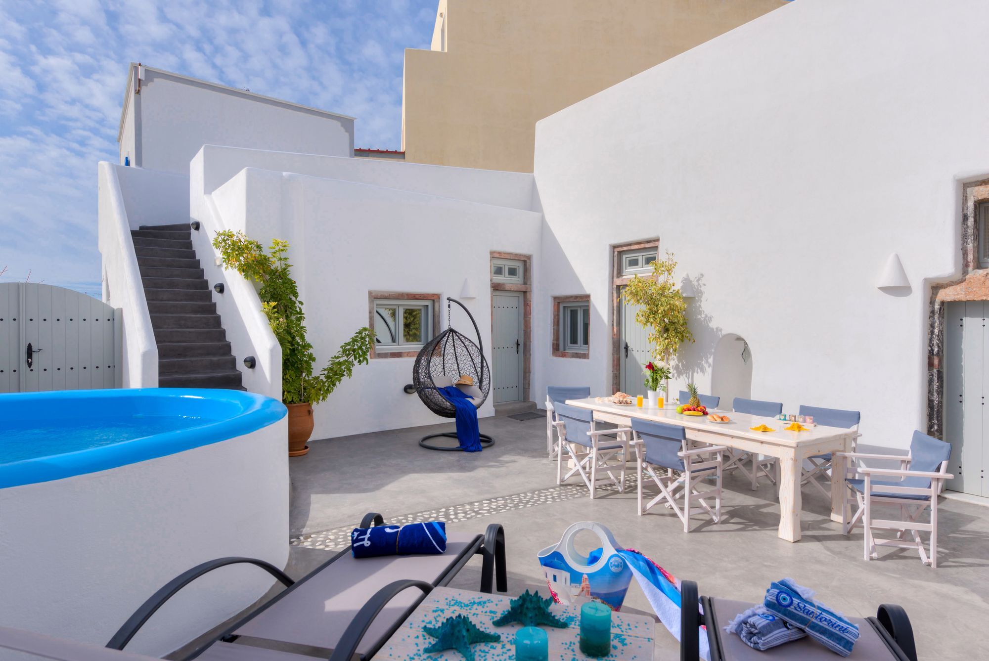 Nereids Villa Santorini メガロホリ エクステリア 写真