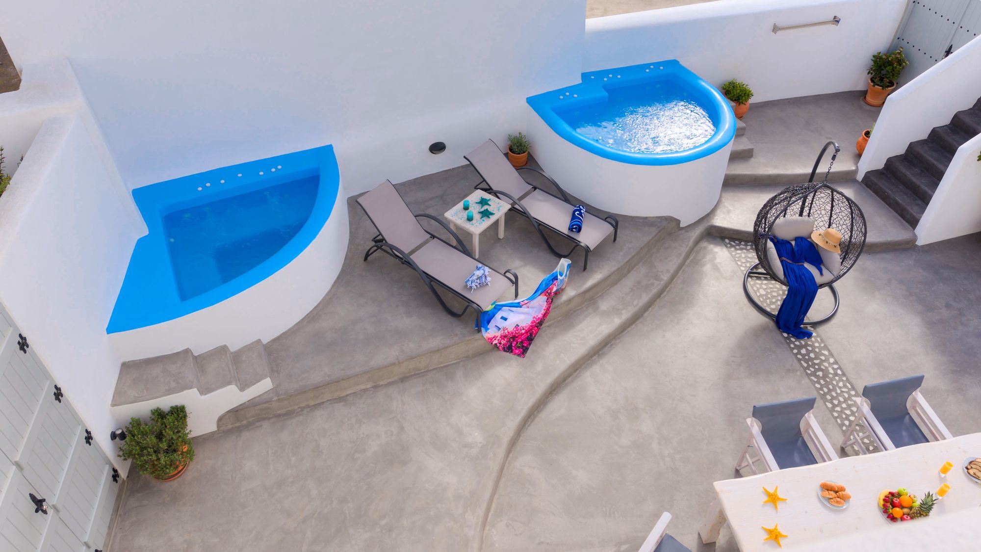 Nereids Villa Santorini メガロホリ エクステリア 写真