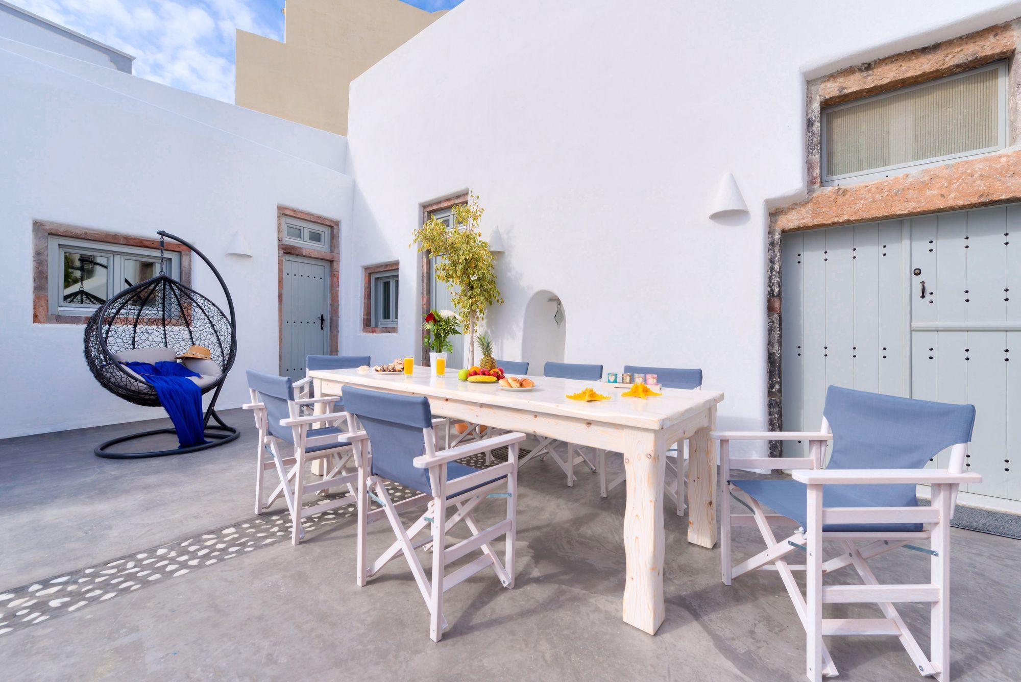 Nereids Villa Santorini メガロホリ エクステリア 写真