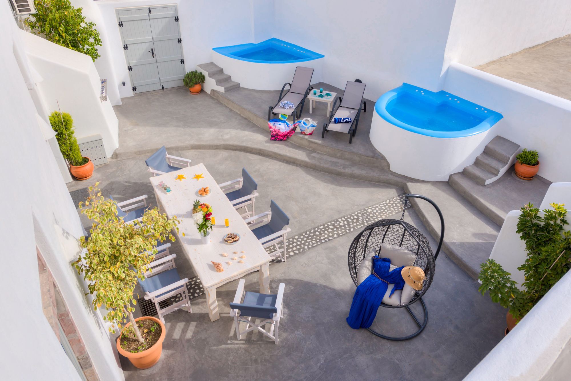 Nereids Villa Santorini メガロホリ エクステリア 写真