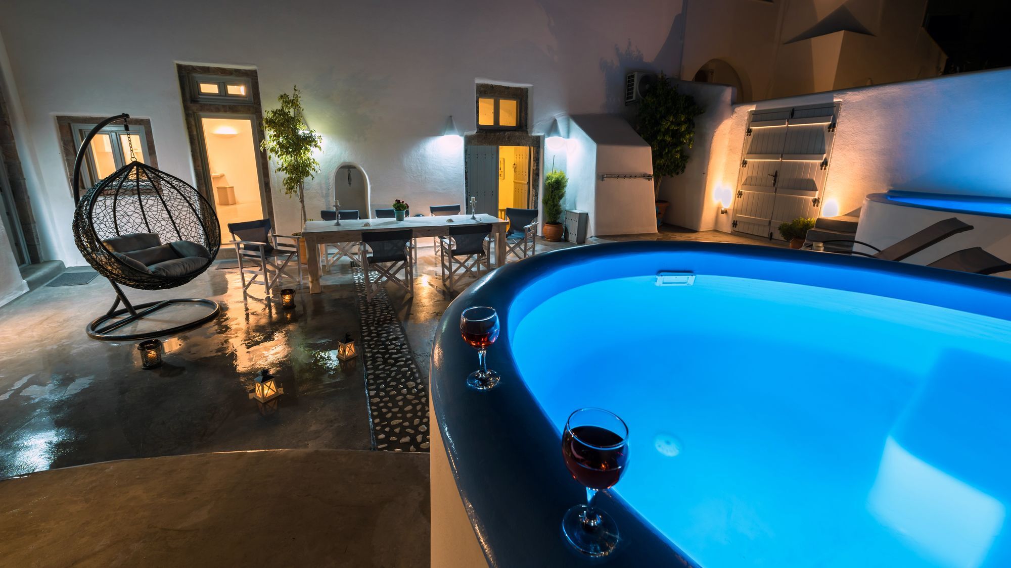 Nereids Villa Santorini メガロホリ エクステリア 写真